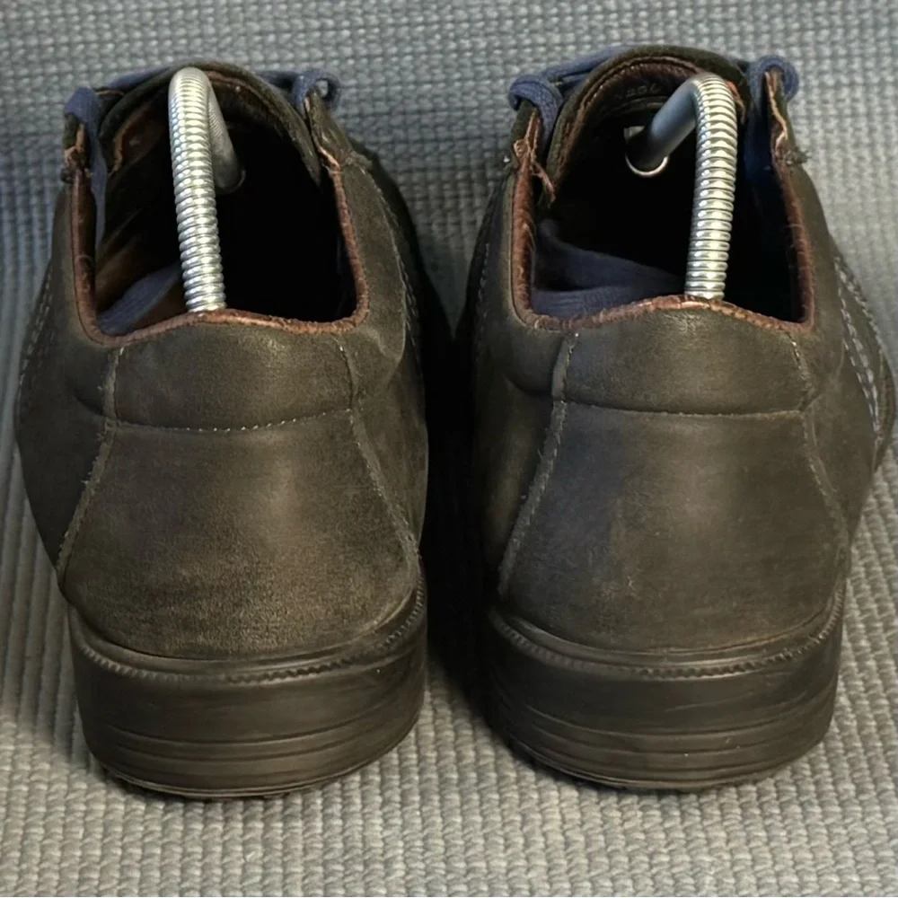 Allen Edmonds Jack Nicklaus Golf Shoes Black Leather Lace Up Men’s Size 9‎ 3E